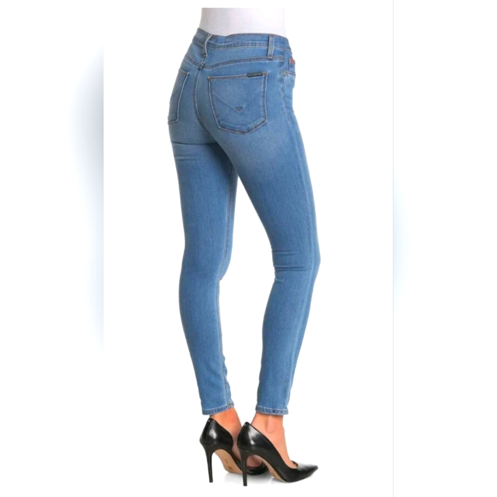 Hudson Natalie Mid Rise Ankle Super Skinny Jeans Size 30